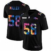 Nike Broncos 58 Von Miller Black Vapor Untouchable Fashion Limited Jersey Yhua,baseball caps,new era cap wholesale,wholesale hats